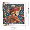 Diamond Painting -DIY Round Drill Christmas Reindeer(40x40cm)