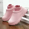 Women's Anti-Slip Waterproof Home Cotton Rain Boots Shoes