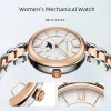 2022 New Seagull Women's Watch Moon Phase Scale Fashion Simple Ladies Automatic Mechanical Watch 217.17.6134L