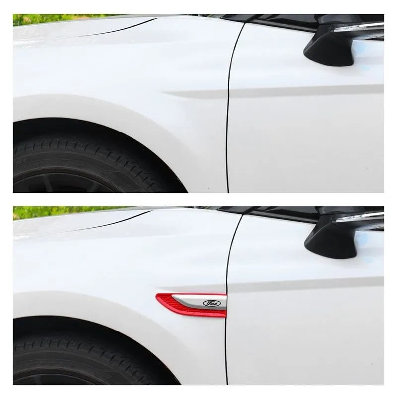 Car side fender anti-collision stickers