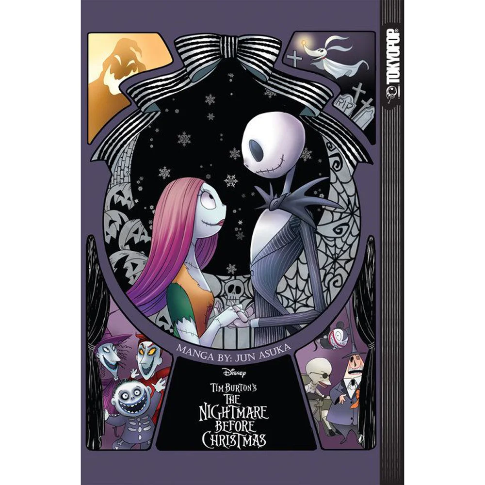 Diamond Painting - Full Round/Square Drill - Nightmare Before Christmas(30*40 - 50*60cm)