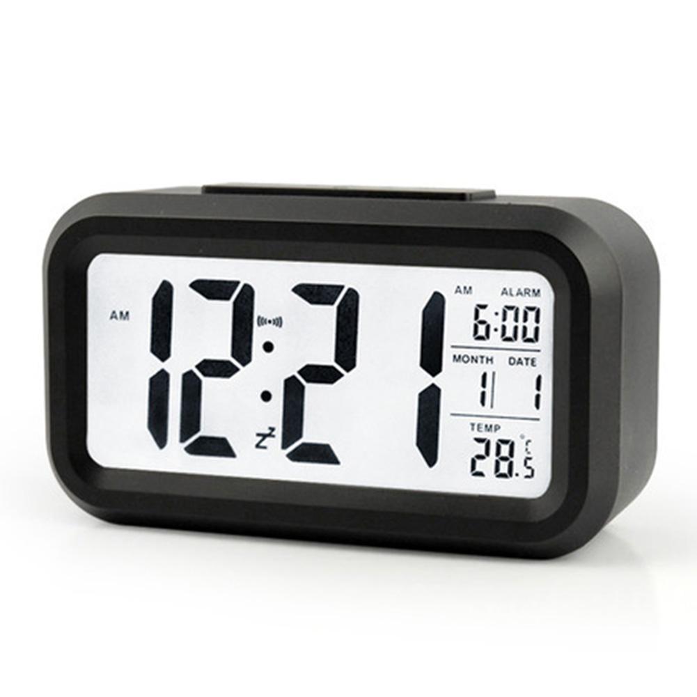 

Digital Snooze Electronic Calendar Alarm Clock With Led Backlight Control, 501 Original