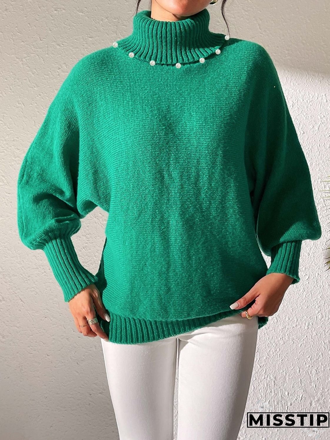 Turtleneck Long Sleeve Sweater