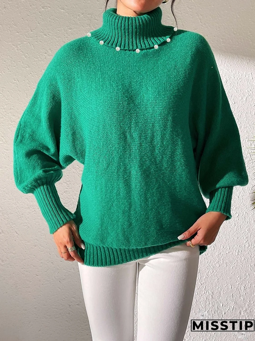 Turtleneck Long Sleeve Sweater