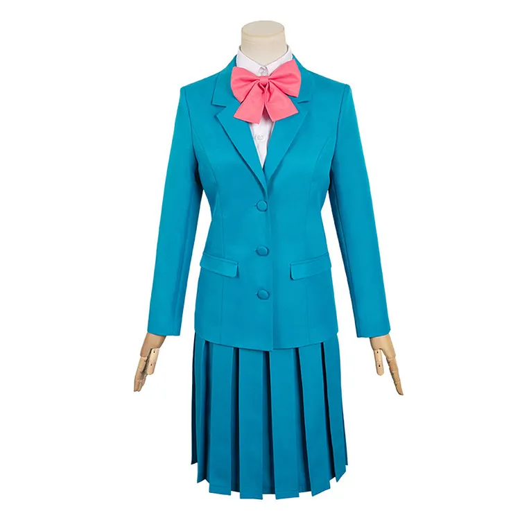 :Kimi Ni Todoke: From Me To You Season 3 (2024) Kuronuma Sawako Blue School Uniform Dress Cosplay Costume