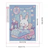 Diamond Painting -DIY Round Partial AB Drill Bunny Room(45x55cm)
