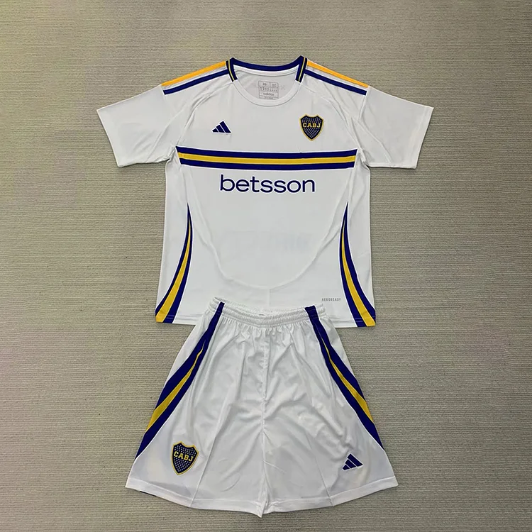 24/25 Boca Away Jersey - Kids Kit