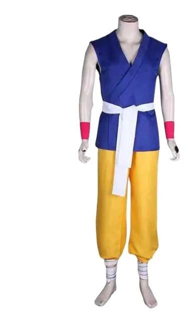 Super Dragon Ball Heroes Goku Blue Cosplay Costume