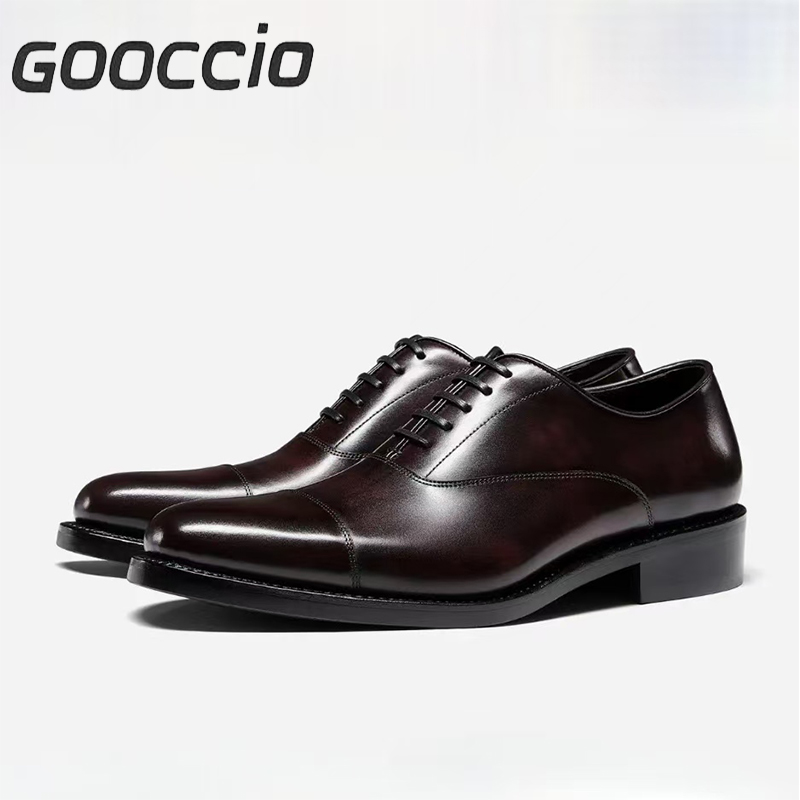 TF203 Prenium Calf Skin Dress Shoes/Oxford Shoes For Men GOOCCIO   
