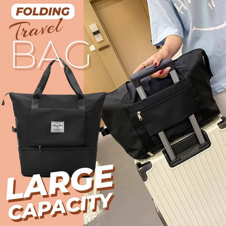 Large capacity folding travel bag