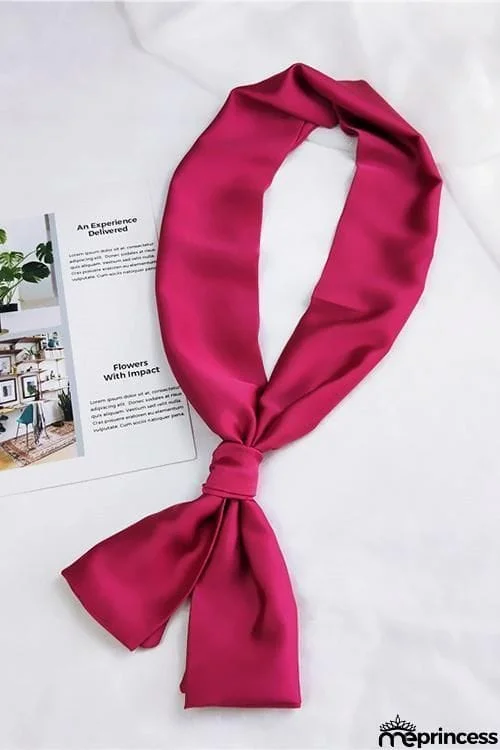Solid Neck Scarf