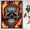 Diamond Painting -Full Round Drill Skull(60*40 CM)