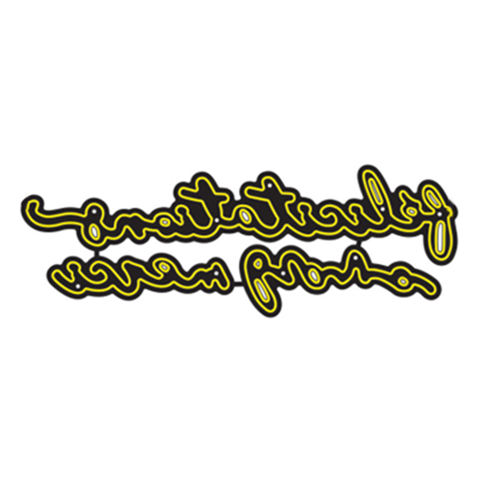 

French Letter - Paper Craft Cutting Dies, 501 Original