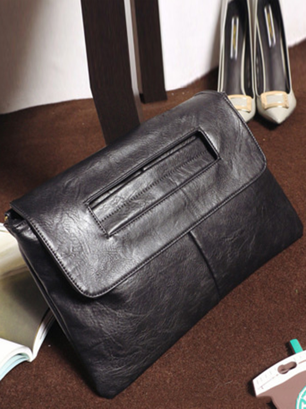 Split-Joint Hollow Handbags Crossbody Bags Bags BLACK-One_size