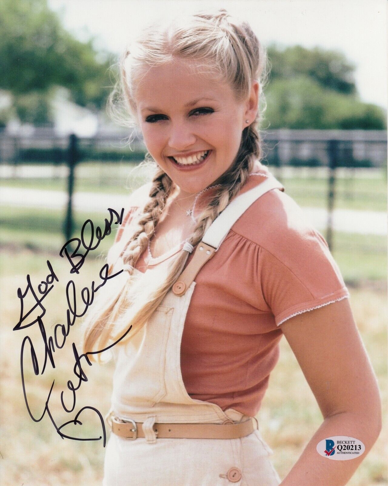 Charlene Tilton (Dallas) #2 8x10 Signed Photo Poster painting Beckett Actress