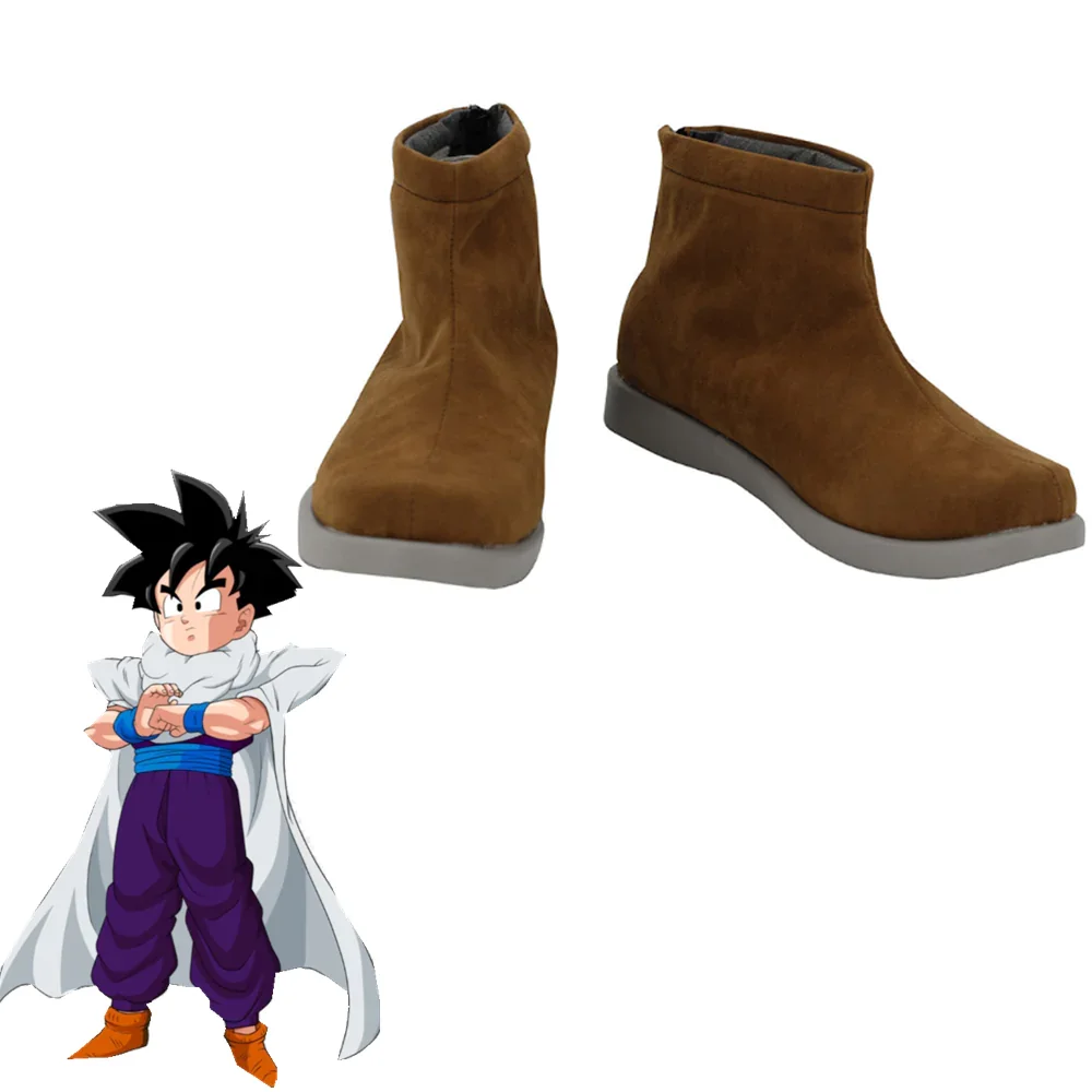 Dragon Ball Son Gohan Cosplay Shoes Boots Halloween Costumes Accessory Custom Made