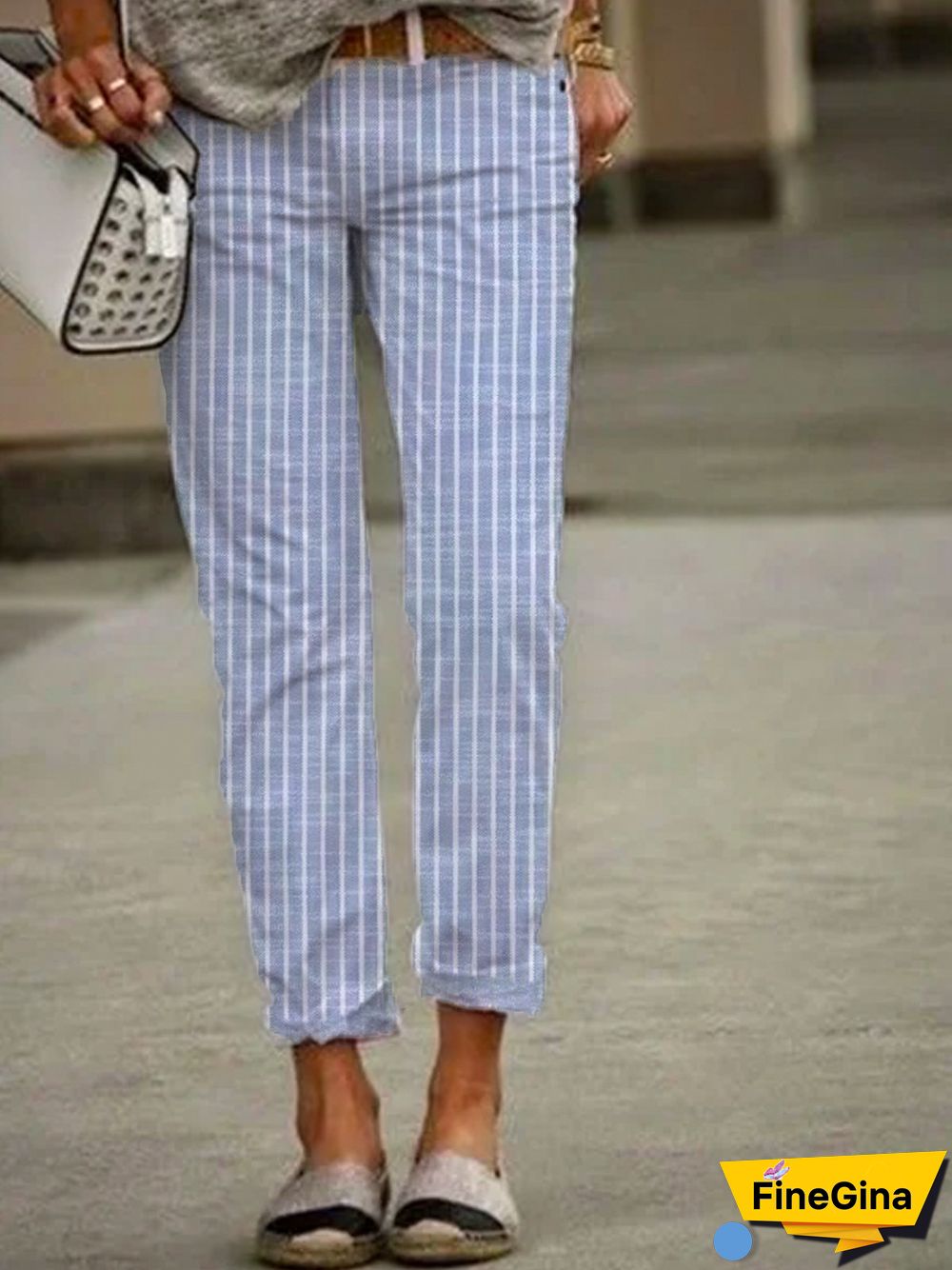 Cotton-Blend Pants