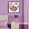 Diamond Painting -DIY Round Drill Love Sparrow（40x40cm）