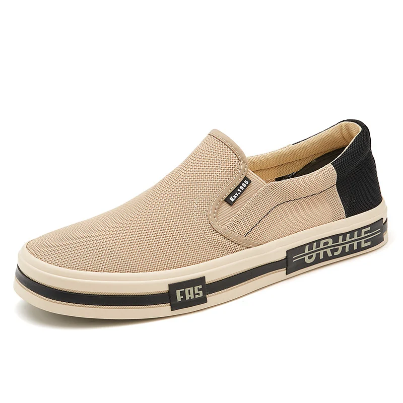 Qengg Qengg Flash Summer New Men's Shoes Niche Korean Version Of The Design Low-Top Flat Soles Of Casual Board Shoes