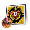 Fußball Dynamo Dresden - Rundbohrer Diamond Painting - 40*40CM