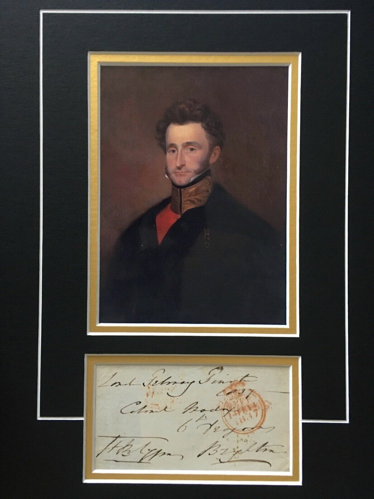 HENRY BEAUCHAMP LYGON - DISTINGUISHED SOLDIER & MP - SIGNED Photo Poster painting DISPLAY