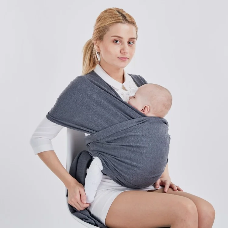 Baby Sling, High-quality Baby Belly Carrier, Elastic Sling For Newborns And Toddlers Up To 15 Kg, 100% Soft Organic Cotton For Men And Women