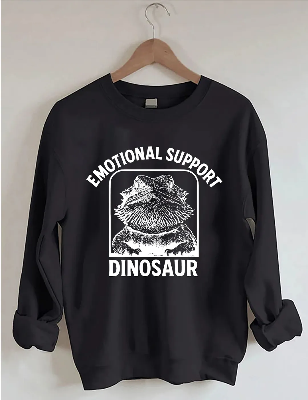 Emotional Support Dinosaur Sweatshirt
