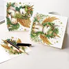 uk.everydayedeals 6Pcs DIY Diamond Painting Greeting Card - Unicorn Family