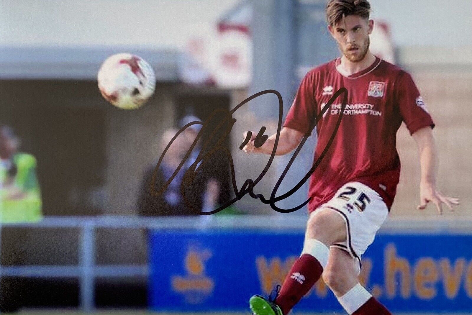 Shaun Brisley Genuine Hand Signed Northampton Town 6X4 Photo Poster painting