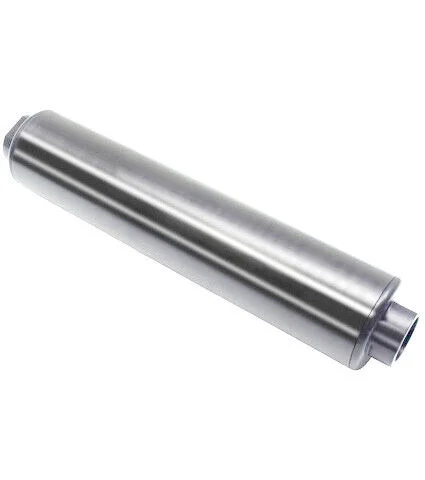 Alloyworks Aluminum Universal High Volume Flow 10 AN Inline Fuel Filter Silver