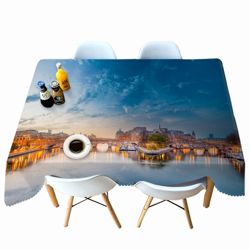

Seascape World - 3D Tablecloth, 140*180cm, 501 Original