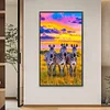 Zebra - Diamond Painting - Full Round Drill (Canvas|40*70cm)