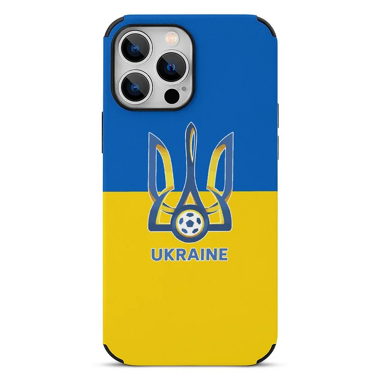Ukraine Caen Cadre TPU Souple Phone Case Pour IPhone 13