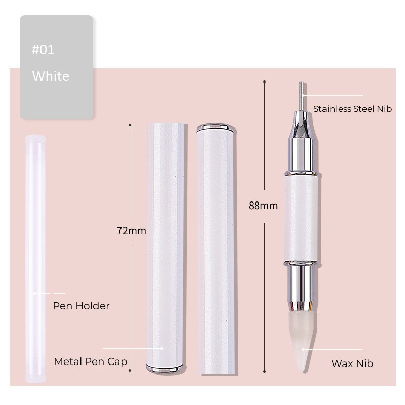 Multi-Size Nail Rhinestones Kit 3D Crystal AB DIY Nail Art Decors Diamond Gems Glitter Manicure Point Drill Pen Tweezers Tools #