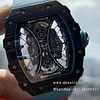 Richard Mille RM53-01 Black Carbon TPT Tourbillon Rubber strap Pablo Mac Donough Super Clone