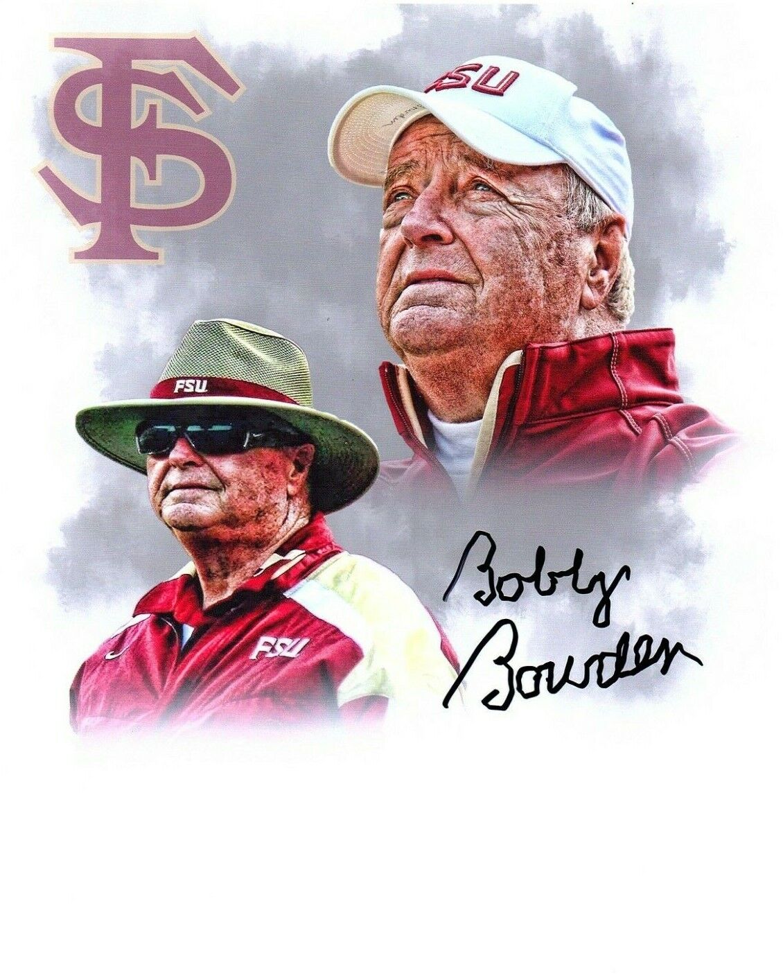 Bobby Bowden Florida State Seminoles signed autographed 8x10 football Photo Poster painting f