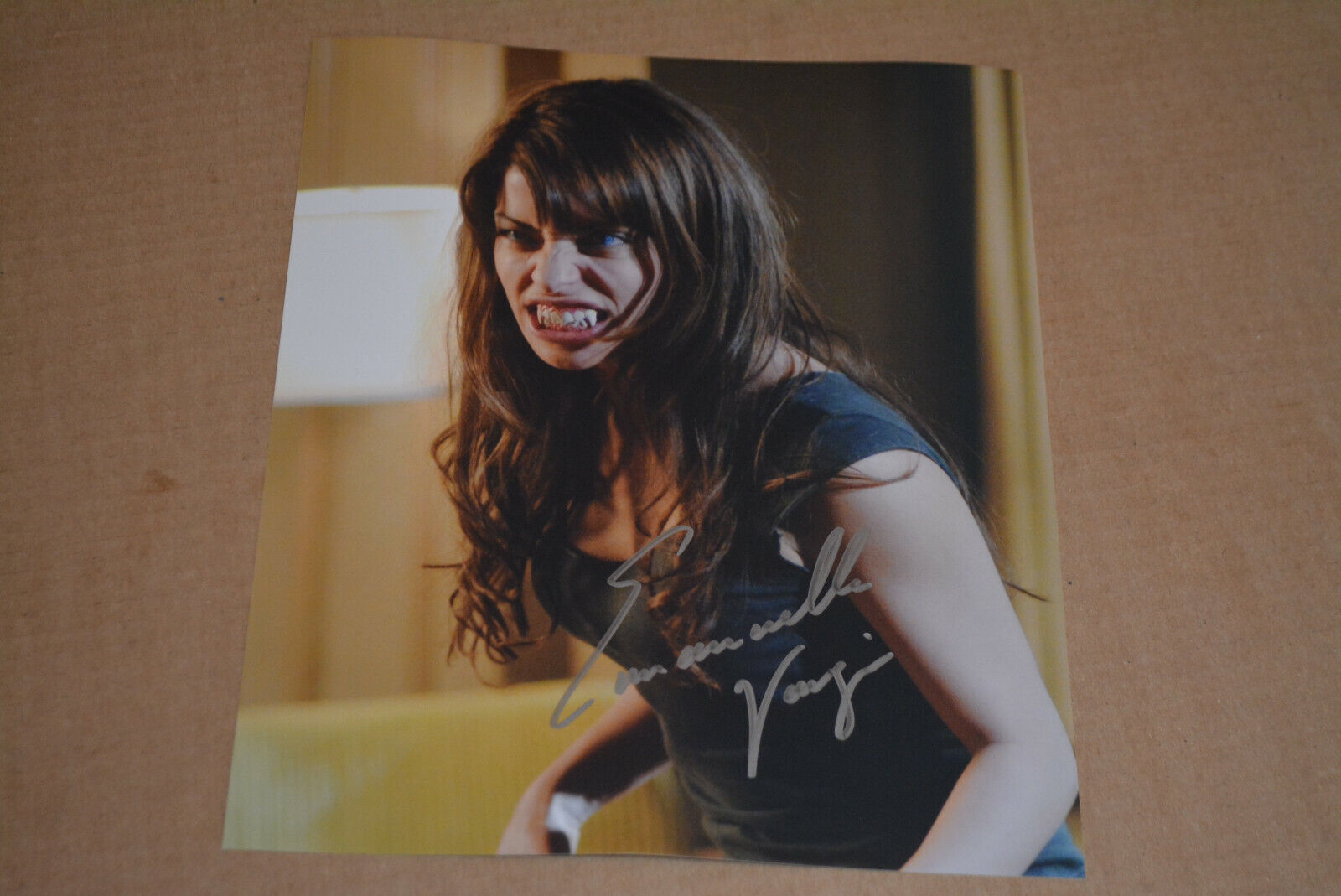 EMMANUELLE VAUGIER signed autograph 8x10 In Person SUPERNATURAL