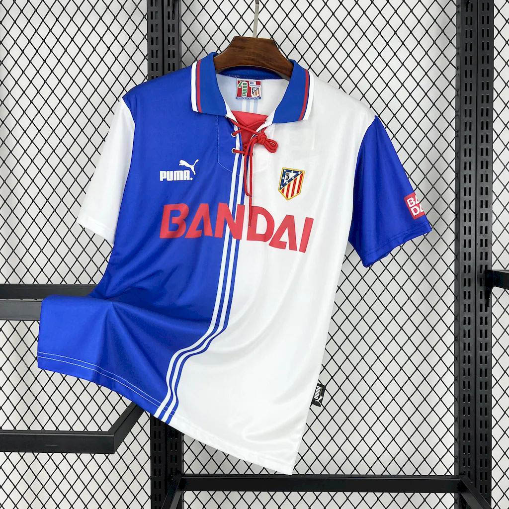 1996-1997 Retro Atletico Madrid Third Away Football Shirt 1:1 Thai Quality- Maxi Kit