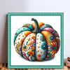 Flower Pumpkin-11CT Stamped Cross Stitch 45*45cm/17.72*17.72in