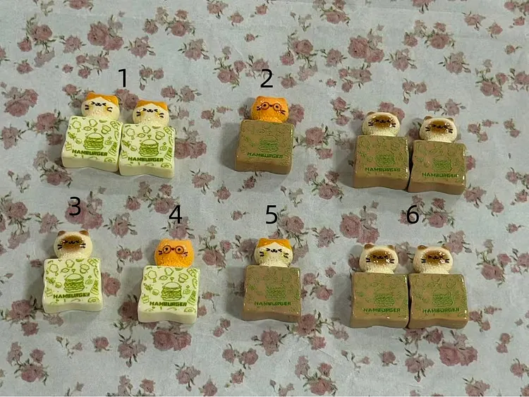 #025 Cats in Box Charms on Hand