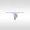 Men's New Ultra-Thin Ice Silk Transparent Low-Waisted Tight-Fitting Sexy Style Pouch Thong