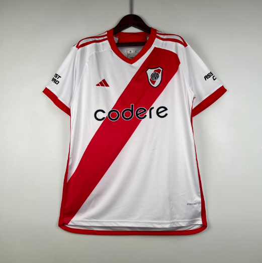 23/24 River Plate Home Men Football Shirts 1:1 Thai Quality