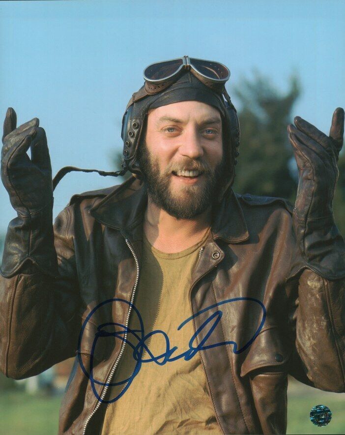 DONALD SUTHERLAND Autographed Original 8x10 Photo Poster painting LOA TTM