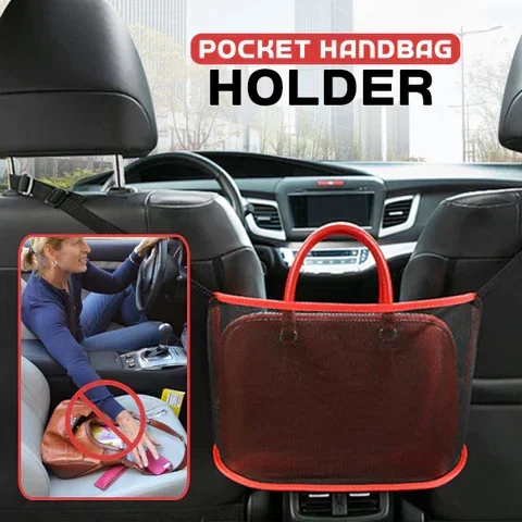 Last Day 49% OFF - Car Net Pocket Handbag Holder trabladzer
