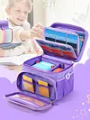 Carrying Case for Yoto Player (3rd Gen.) Travel Storage Bag Hold Up to 30 Cards
