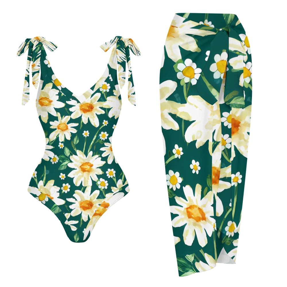 Women's Printed One Piece Swimsuits and Cover Ups