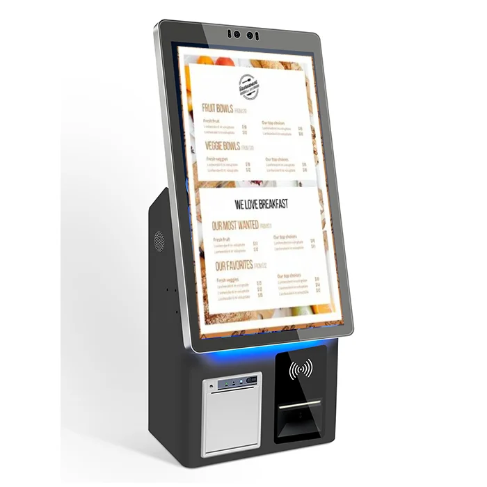 RFID Restaurant Ordering Rfid Self Checkout Machine Supermarket Cashier Checkout Payment Kiosk