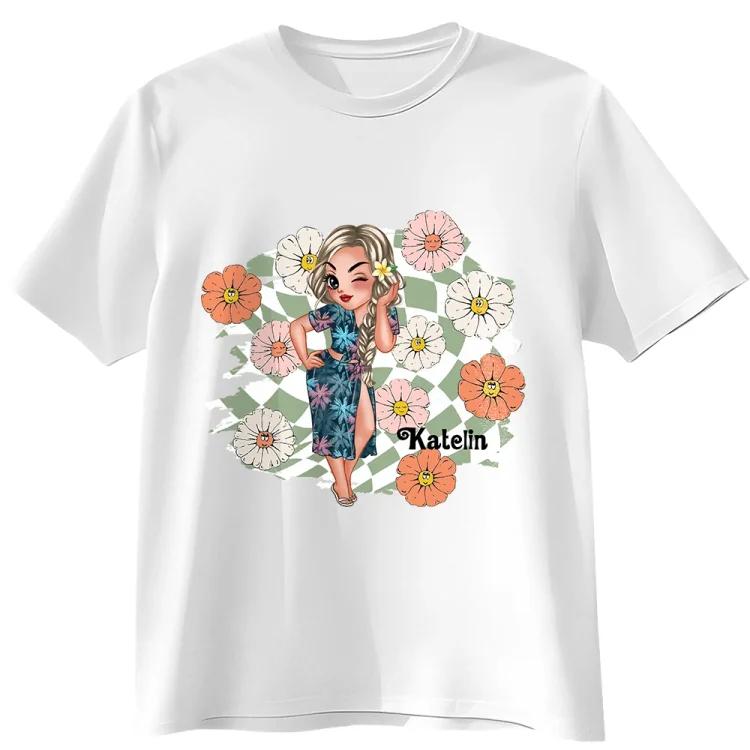 Personalized T-Shirt- For Family Retro Multi Style Shirt