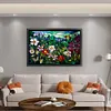 uk.everydayedeals (Limited Stock)Cross Stitch - 11ct Stamped - Buisson De Peinture En Verre (60*40cm)