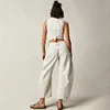 Gioiacombo&trade; Nuovi jeans a gamba larga retr&ograve; alla moda da donna